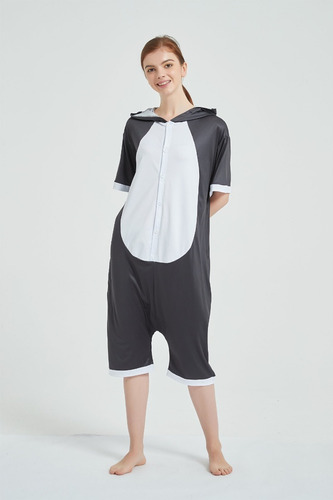 Imagen 6 de 8 de Pinguino Pijama Kigurumi Enterito De Verano Kawaii