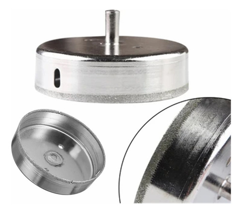 Broca Copa Diamantada 110mm Para Vidrio,azulejo,mármol