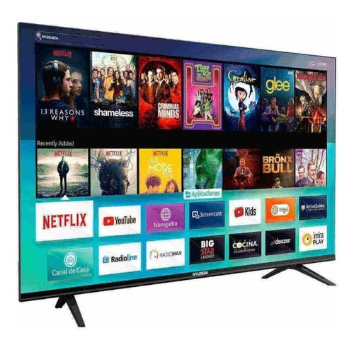 Imagen 1 de 7 de Televisor Hyundai Hyled5805n4km Smart 4k Android By Google