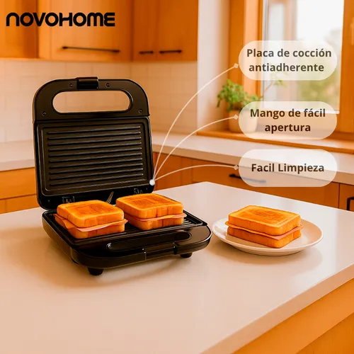 Sandwichera Zenith Sandwichera Electrica Mercadolibre Sandwichera Eléctrica  Novohome Tostadora Grill Acero Inoxidable
