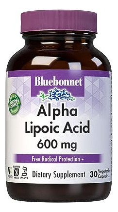 Bluebonnet Nutrition Ácido Alfa Lipoico 600 Mg