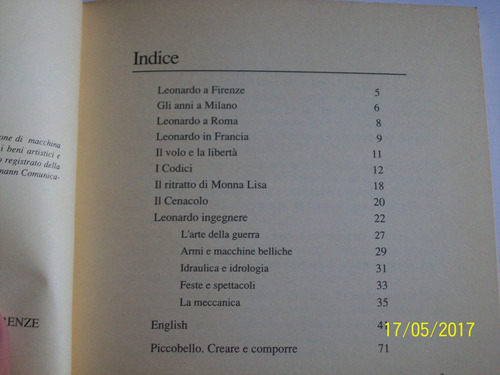 Raba Sara. Leonardo Da Vinci,1996 (Usado)