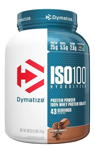 Dymatize Iso 100 Proteina 3 Lb