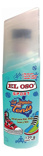 Gel Limpiador Para Tenis El Oso Sport 120g Piel, Vinil, Tela