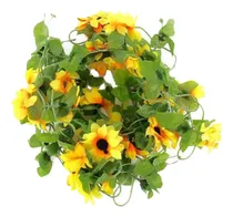 Comprar 2 Guirnaldas Artificiales De Girasoles En Forma De Enredader