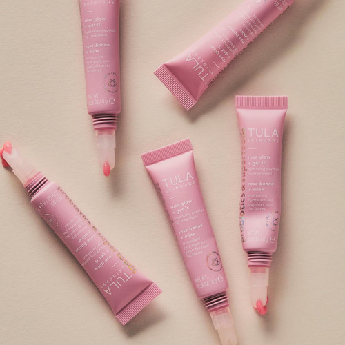 Tula Skin Care Rose Glow + Get It Lip Balm - Tratamiento Lab