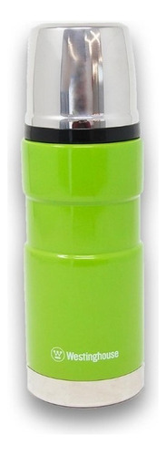 Termo Westinghouse De Acero Inoxidable De 350ml Color Verde