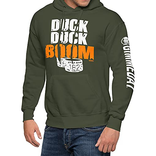 Duck Duck Boom Hoodie   Sweatshirt Hunting Gift - Sudad...