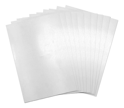 Hoja De Papel Plástico Termocontraíble A Color De 10 Unidade