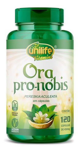 Ora Pro Nóbis Unilife 120 Cápsulas Orapronobis Pronobis
