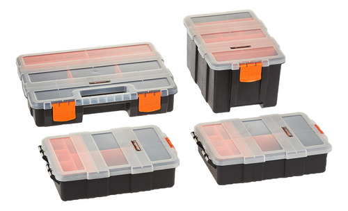 Tactix Juego Organizador Herramienta Pl Astico Negro Naranja