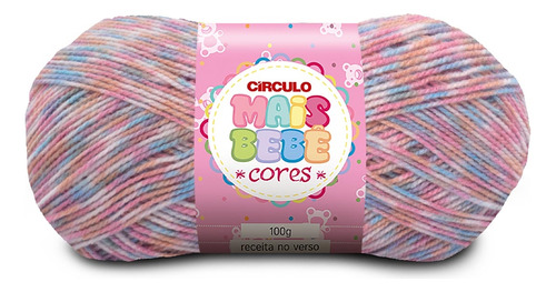 La Mais Bebe Cores 100g Circulo Cor 8262 - Algodao Colorido