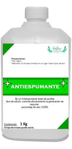 Antiespumante Para Suavizante, Libre De Silicon 1 Kg. 