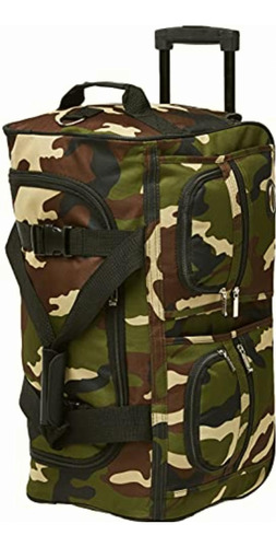 Rockland Bolsa De Viaje Con Ruedas (22 ), Camuflaje