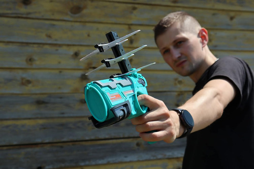 Juguetes Zahar - Toy De Avión Catapult Colorfle - Lanzador D