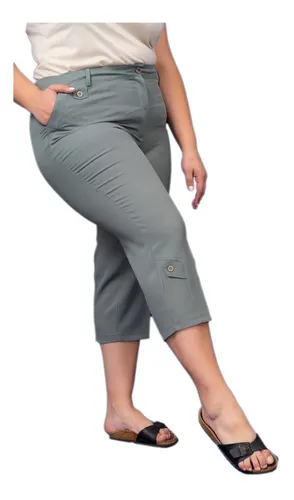 Pantalones Cortos De Vestir Mujer