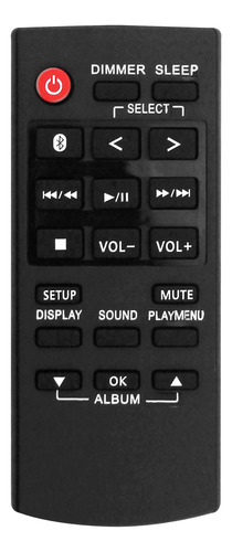 Control Remoto De Repuesto N2qayb001215 Para Panasonic Hifi
