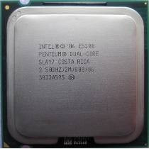 Processador Intel Dual-core E5200 2mb Cache 2,50ghz (Usado)