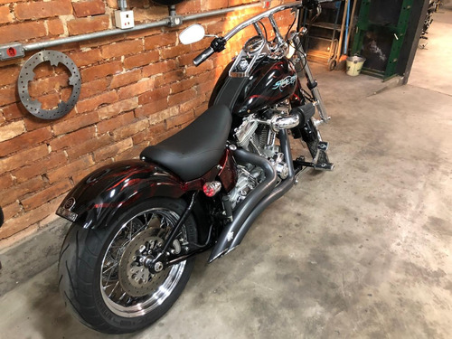 Linda Fxst Baixíssima Km Customizada Escapes Vance&hines Sku