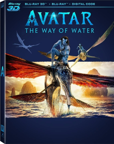 Avatar The Way Of Water Blu-ray 3d + Blu-ray Nuevo Importado