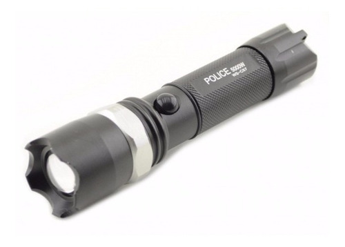 Lanterna Led Tática Police Profissional Recarregável C/ Zoom