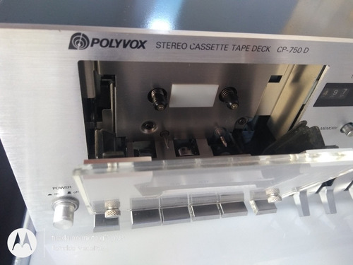 Polivox Cp750d Toca Fitas Portatil Sem Alças