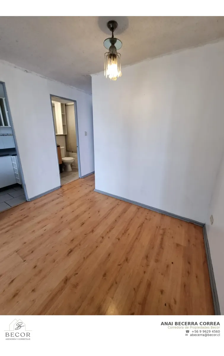 Imagen 4 de 9 de Becor Arrienda Departamento En Arriendo 3d-1b Quinta Normal
