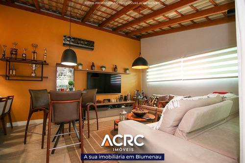 Acrc Imóveis - Apartamento Totalmente Mobiliado Com Terraço E Piscina Para Venda No Bairro Victor Konder - Ap04210 - 69228803