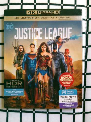 Justice League C/slipcover 4k / Remate Por Detalle Leer Bien