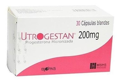 Utrogestan 200 Mg 30 Cápsulas