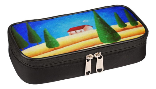 Estuche Lapiz Arbol Pintura Artistica Gran Capacidad Bolsa