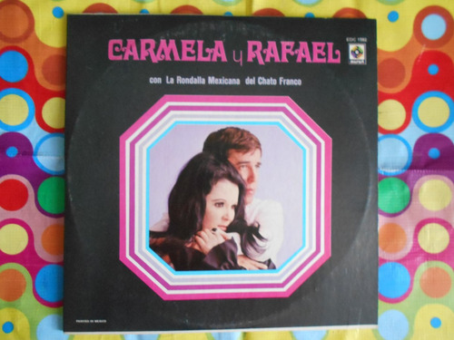 Carmela Y Rafael Lp La Rondalla Mexicana 3 Discos