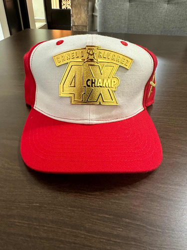 Gorra Canelo Álvarez 4x World Champion