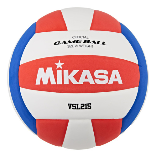 Mikasa Voleibol De Clase Competitiva (rojo/blanco/azul)