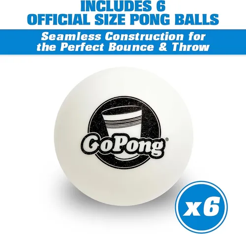 Mesa Plegable Gopong 6 Pies Para Beer Pong Y Flip Cup, 6 Pel