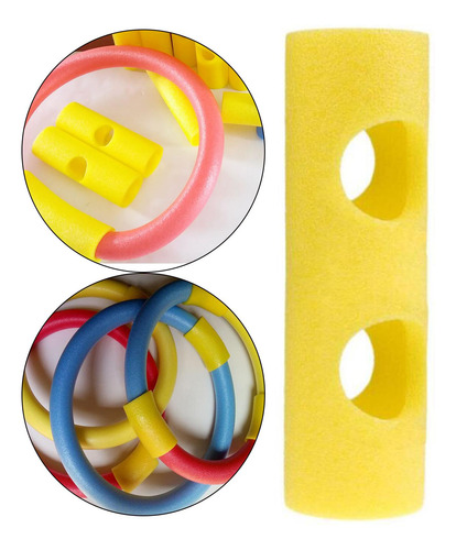 20 X 2-20 Pacotes De Macarrão De Piscina Com Furo 20 Peças