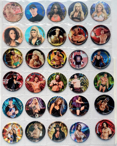 Semicolección De Tazos 116/176 De La Wwe Del Año 2009 (Usado)