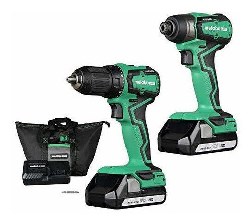 Kit Taladro Destornillador Inalámbrico Metabo 18v