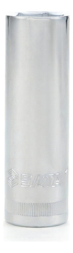 Soquete Sextavado Longo 22mm 1/2 St13413sc-sata Cor Prateado