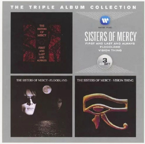 Sisters Of Mercy 3cd Floodland+ Vision Thing+1st Last Always