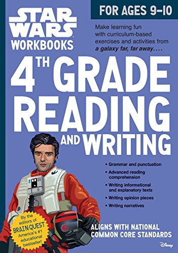 Star Wars Workbook: 4th Grade Reading And Writing (star W