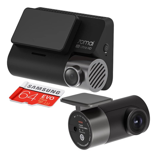 Camera Veicular Automotiva Xiaomi 70mai A800 4k Dual + 64gb