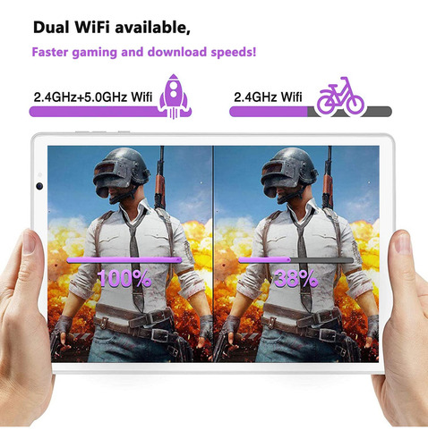 Tableta Toscido Octacore Android 11 Plateada