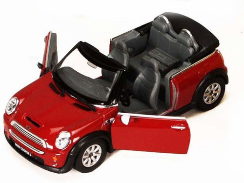 Kinsmart Mini Cooper S Cabrio, Juego De 4 5089d - 1/28 Escal