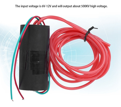 Generador De Pulsos De Alto Voltaje 12v 500kv Boost Power