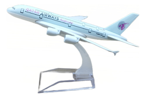 Avión De Colección A Escala 1/400 Qatar Airways Airbus 380 