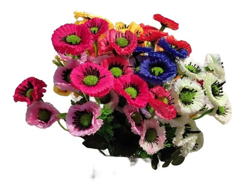 4 Buquês De Flor Sempre Viva - Flores Artificiais Artificial | MercadoLivre