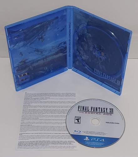 Final Fantasy Xii 12 The Zodiac Age - Ps4 (Usado)