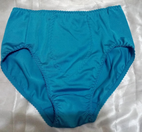 No Ilusion Pantaleta Corte Completo Satinada C/refuerzo Aqua