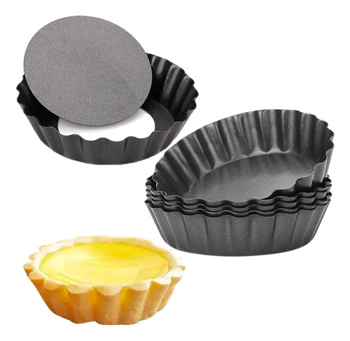 6 Moldes Para Tartas De Huevo, Moldes Para Tartas De 3 Pulga